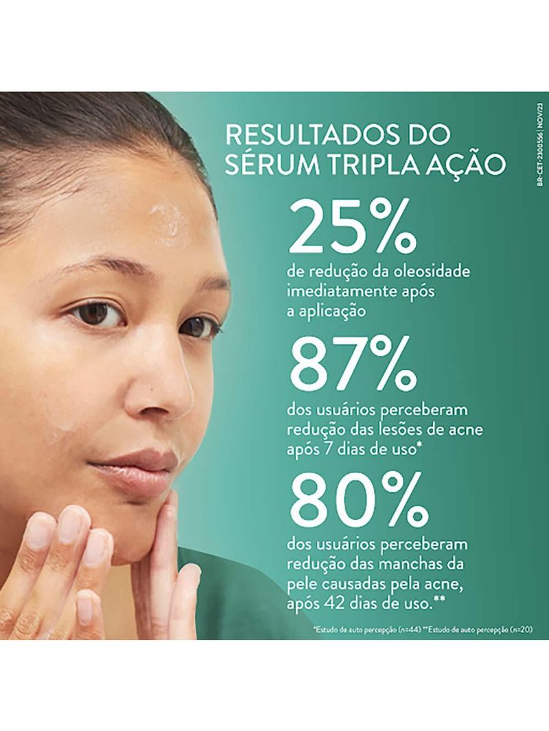 Sérum facial tripla ação cetaphil - oil control