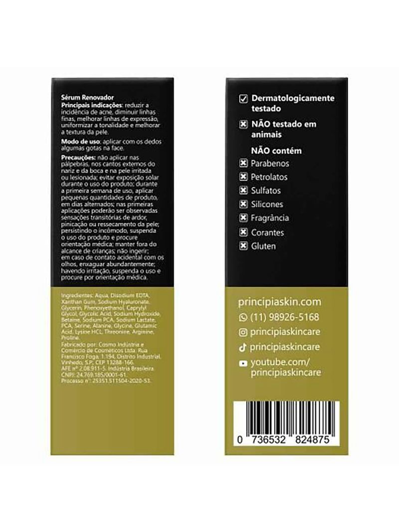 Sérum facial principia - ag-10