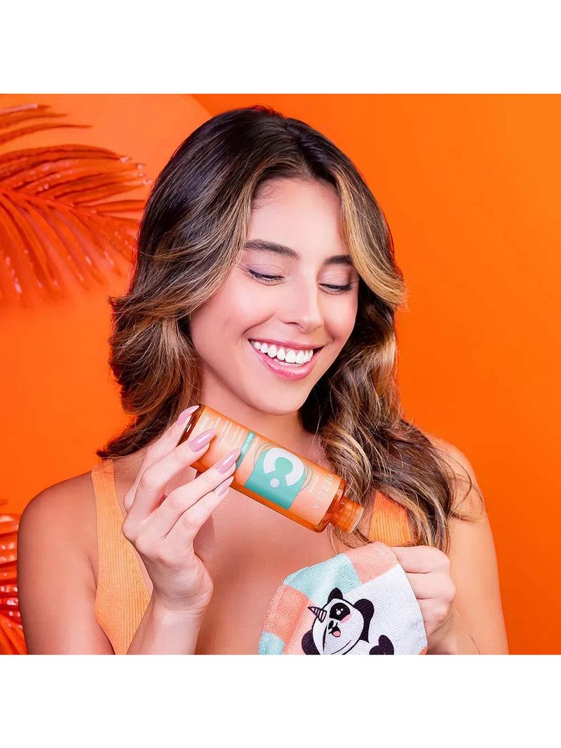 Tônico renovador facial vizzela - vitamina c