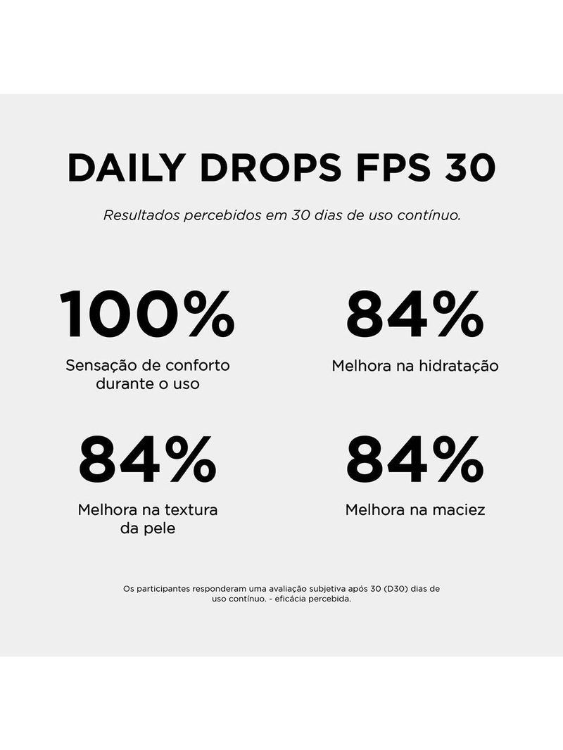 Sérum facial simple organic daily drops fps30