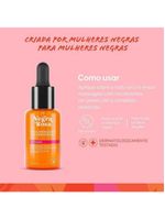 Óleo facial negra rosa - antissinais rosa mosqueta