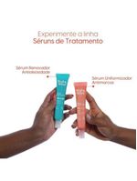 Sérum uniformizador facial negra rosa antimarcas