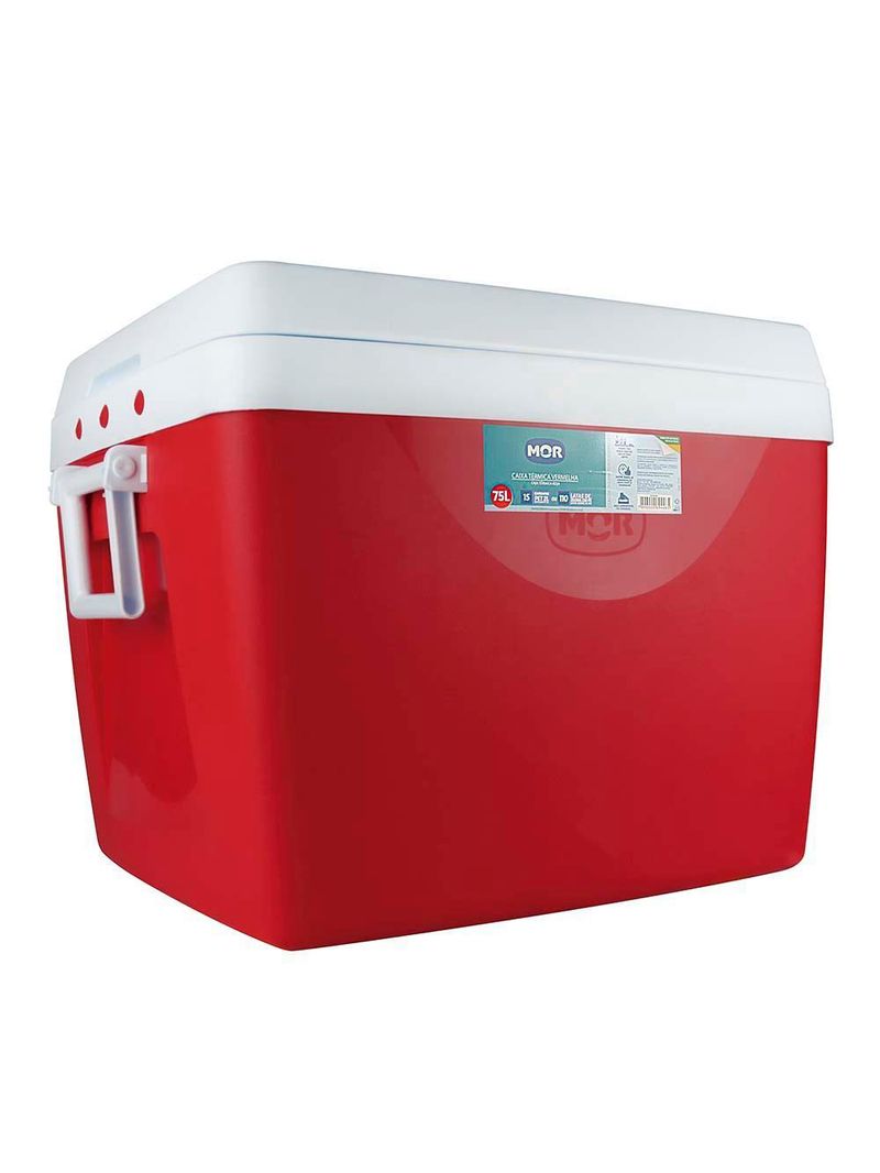 Caixa térmica 75l grande cores cooler bebidas mor