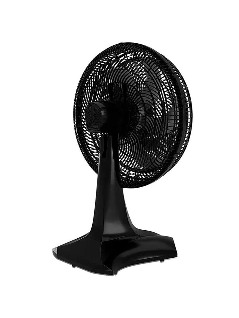 Ventilador britânia bvt301 para mesa ou parede 60w 3 velocidades 6 pás - preto