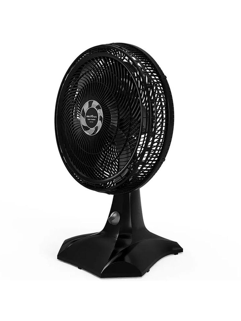 Ventilador britânia bvt301 para mesa ou parede 60w 3 velocidades 6 pás - preto