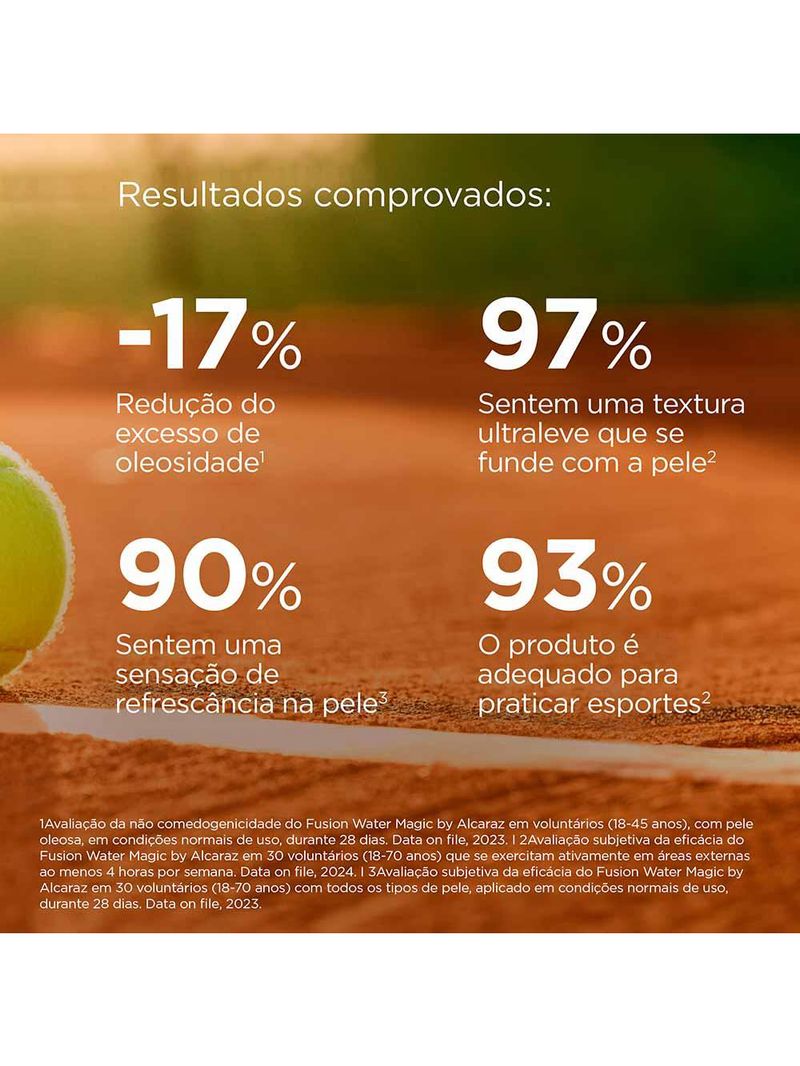 Protetor solar facial isdin fusion water magic by alcaraz fps 50