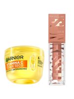 Kit maybelline + garnier - blush líquido 08 shades on + hidratante facial vitamina c