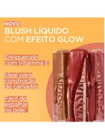 Kit maybelline + garnier - blush líquido 08 shades on + hidratante facial vitamina c