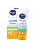 Nivea kit – protetor solar spray protect & toque seco fps50 200ml + protetor solar facial sun beauty expert pele oleosa fps50 50g
