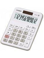 Calculadora de mesa casio mx12b-we 12 dígitos branca