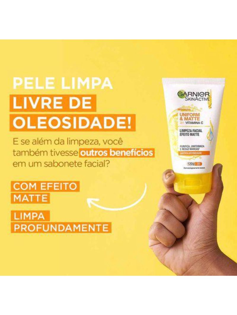 Garnier skin vitamina c kit - hidratante facial antimanchas + gel de limpeza facial
