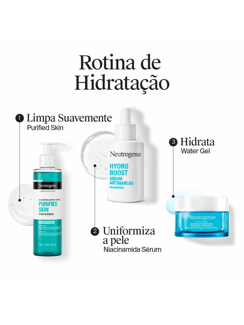 Sérum facial antimarcas neutrogena hydro boost