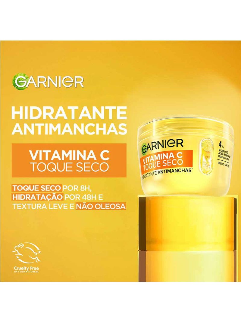 Garnier skin vitamina c kit - gel de limpeza facial antibacteriano + hidratante facial antimanchas