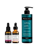 Principia kit - sérum facial anti-idade + gel de limpeza facial + sérum facial Ácido mandélico