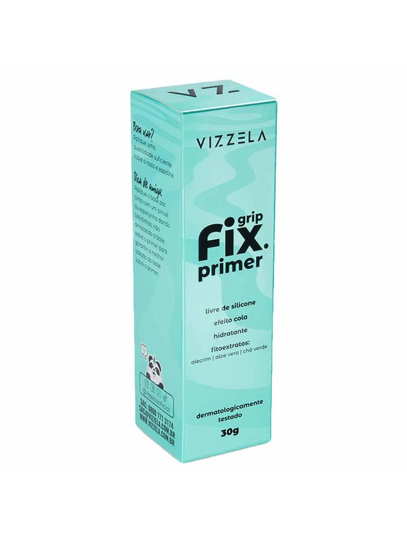 Primer facial hidratante vizzela grip fix