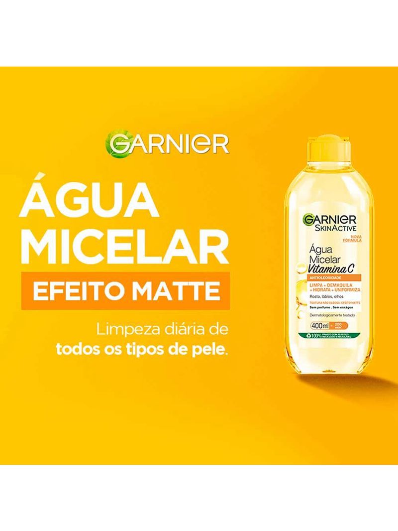 Garnier skin vitamina c kit - hidratante facial antimanchas + Água micelar