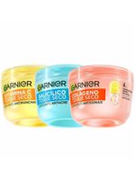 Garnier skin kit - hidratante facial antimanchas + antiacne + antissinais