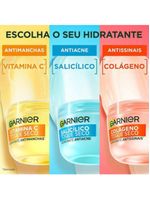 Garnier skin kit - hidratante facial antimanchas + antiacne + antissinais