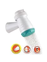 Ducha elétrica com 3 temperaturas 5500w branca e verde 220v - tramontina