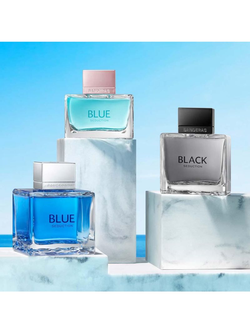 Blue seduction for men banderas - perfume masculino - eau de toilette