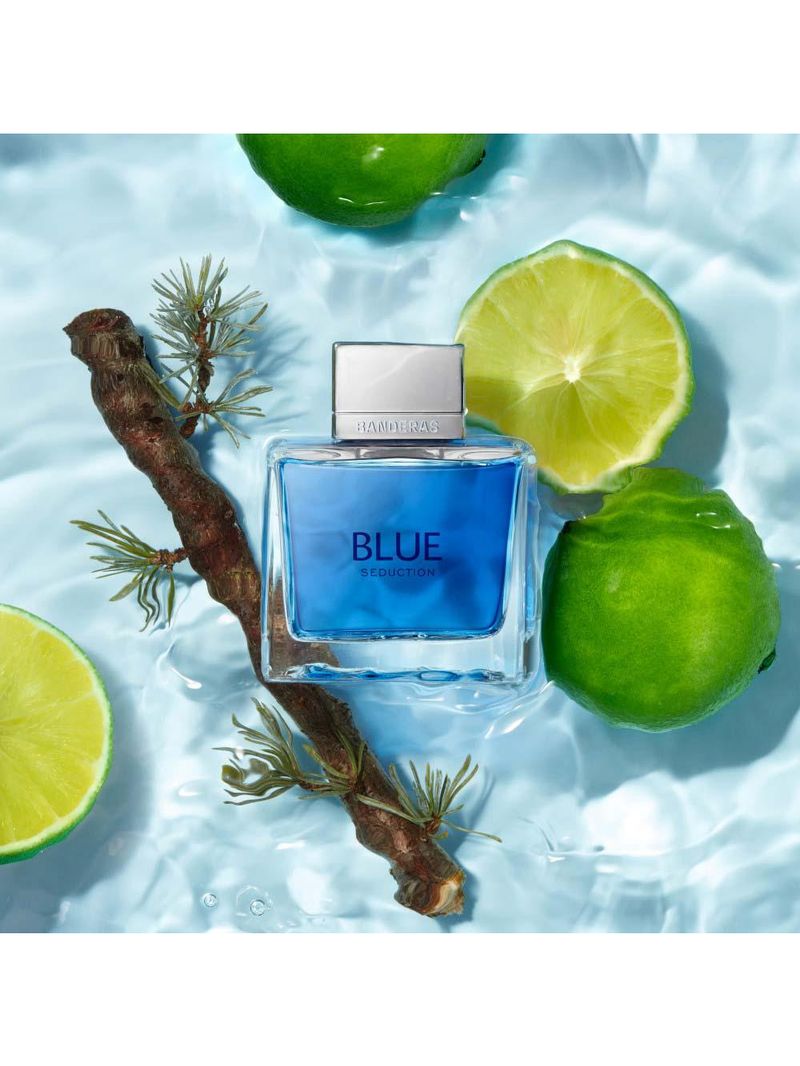 Blue seduction for men banderas - perfume masculino - eau de toilette