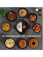 Panela elétrica de pressão electrolux ex pcc15 por rita lobo com display digital 5l – inox e preta