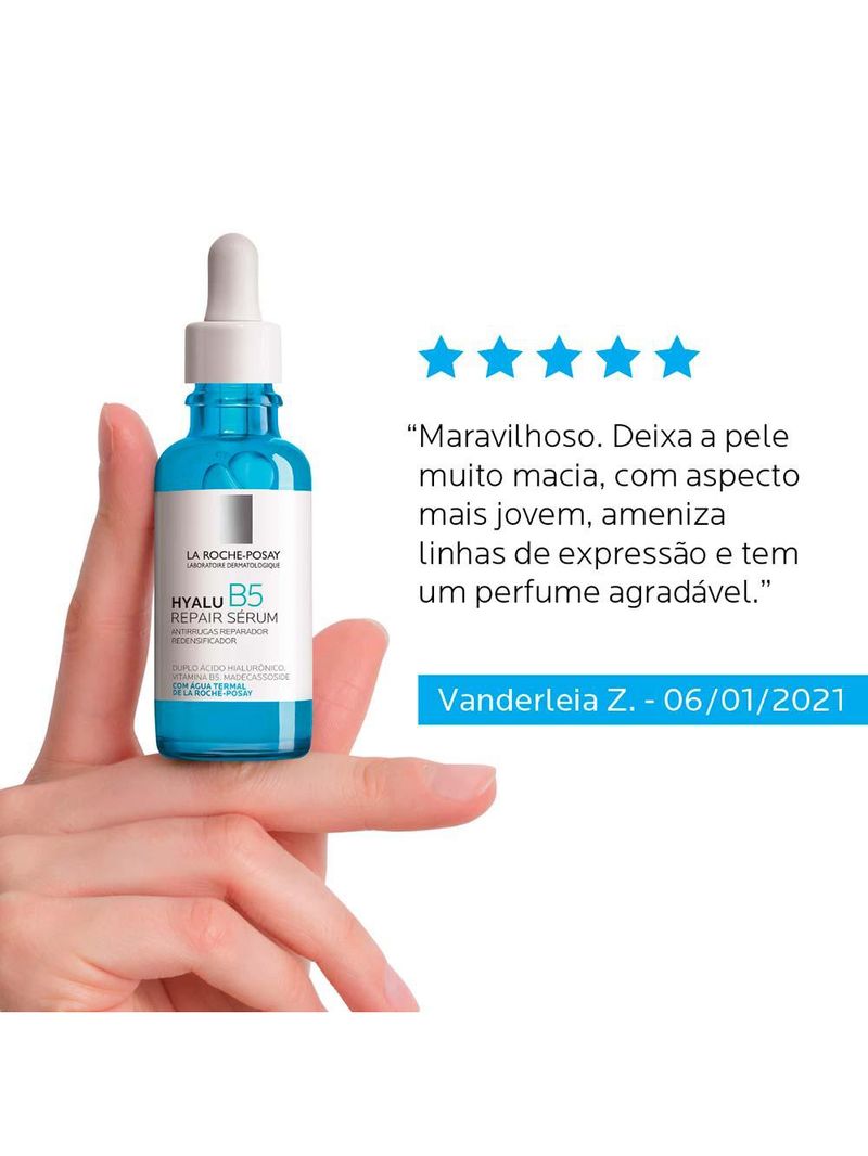 Sérum facial antirrugas reparador la roche-posay hyalu b5