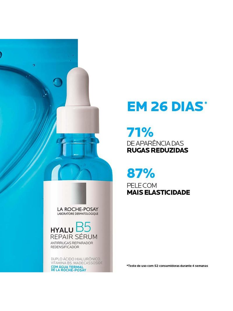 Sérum facial antirrugas reparador la roche-posay hyalu b5