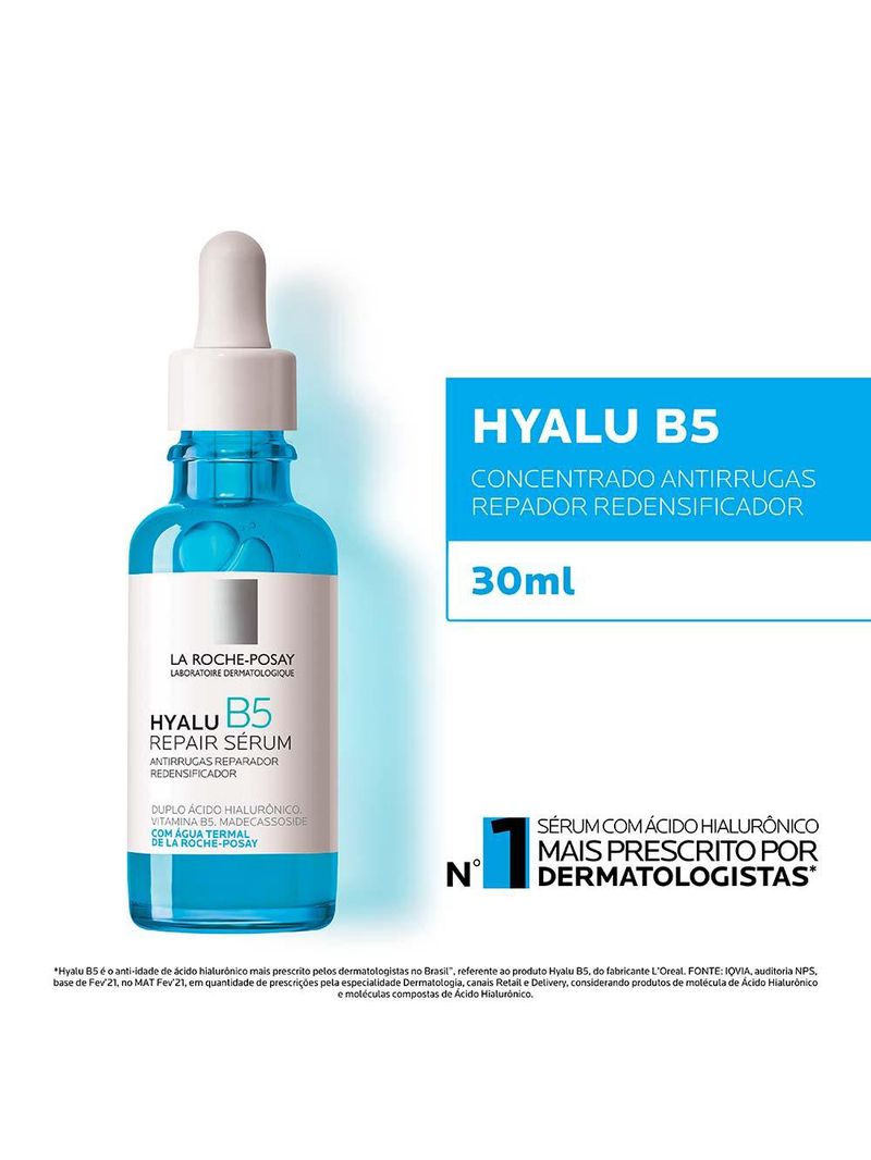 Sérum facial antirrugas reparador la roche-posay hyalu b5