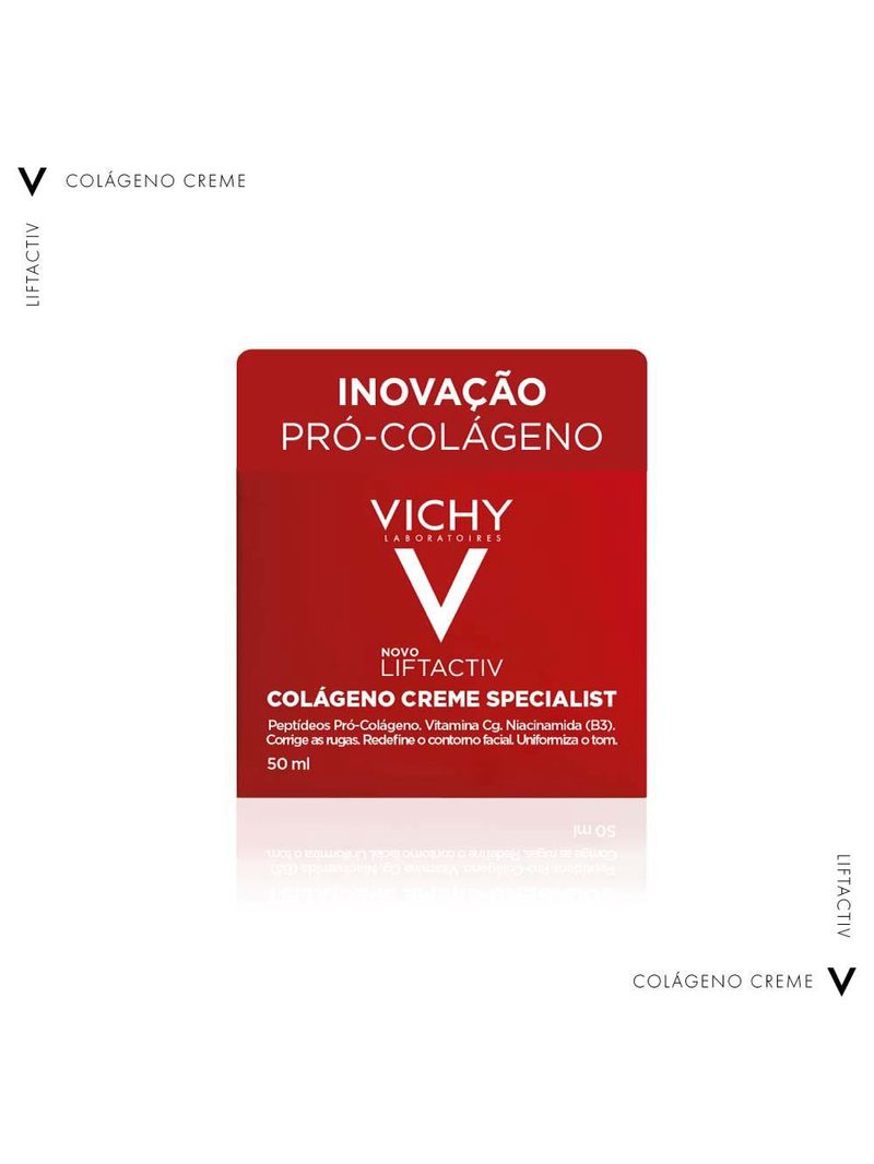 Creme facial vichy liftactiv colágeno specialist