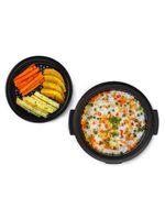 Panela elétrica multiuso electrolux chef ecc20 digital 1,8 l preta/inox