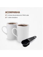 Cafeteira elétrica mondial smart coffee c-42 com 2 xícaras vermelha