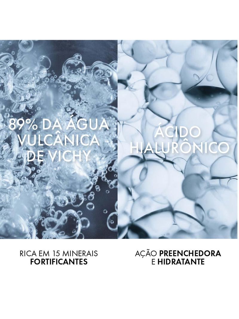 Hidratante facial vichy - minéral 89