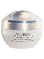 Hidratante facial shiseido - future solution lx total protective cream e