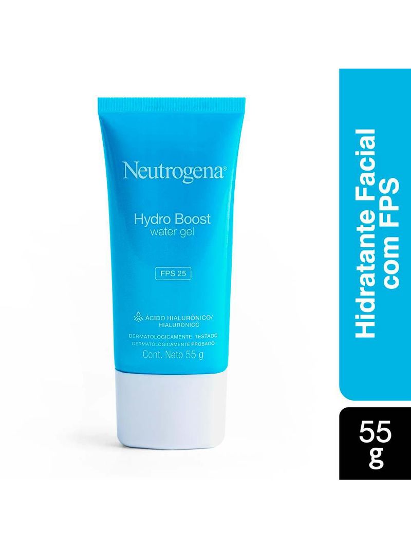 Gel hidratante facial hydro boost water neutrogena fps25