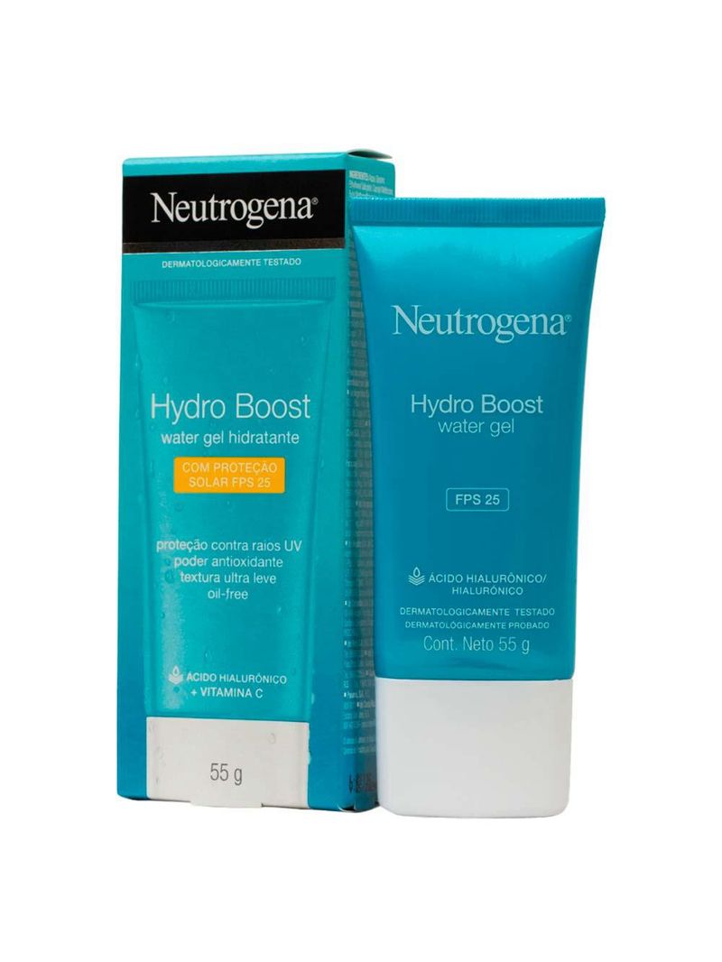 Gel hidratante facial hydro boost water neutrogena fps25