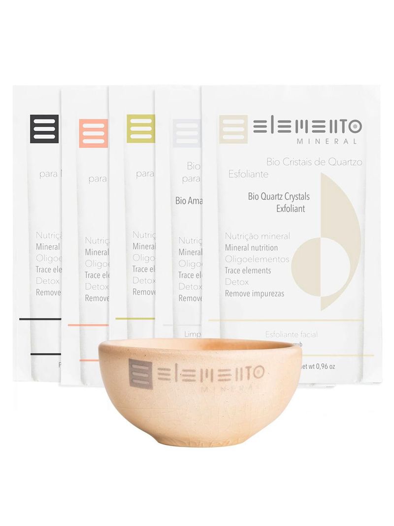 Kit de máscara facial elemento mineral purificante