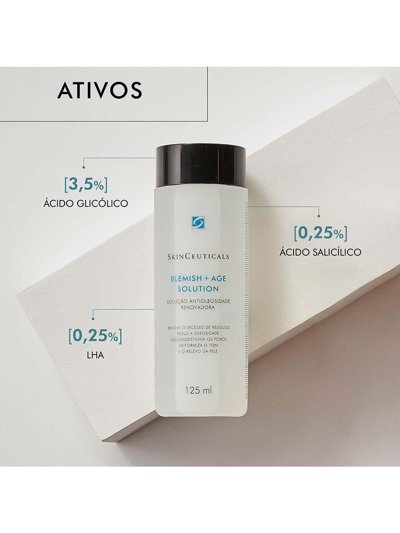 Tônico facial skinceuticals - blemish + age solution