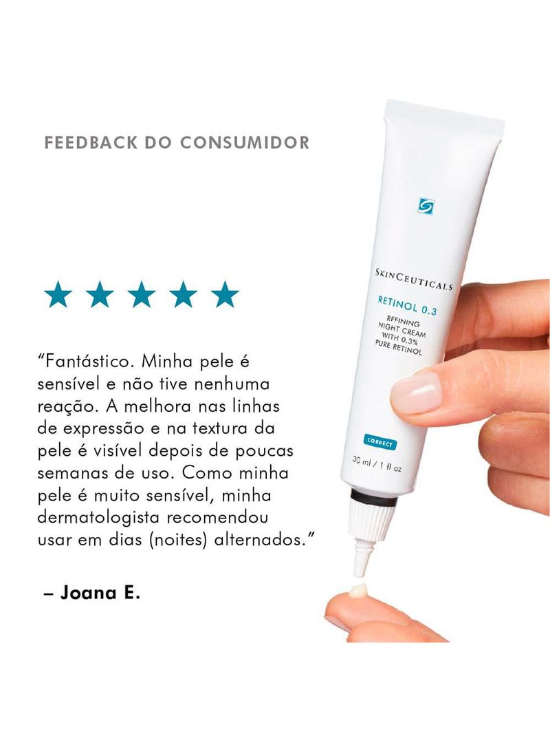 Retinol 0,3 skinceuticals - rejuvenescedor facial