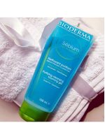 Gel de limpeza facial antioleosidade de alta tolerância bioderma sébium gel moussant
