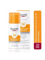 Protetor solar facial eucerin - sun fluido anti-idade creme facial fps50