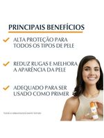 Protetor solar facial eucerin - sun fluido anti-idade creme facial fps50