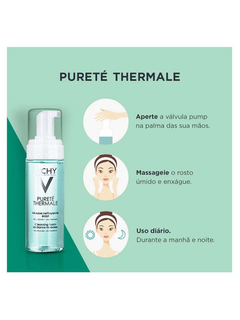 Purete thermale vichy - limpador facial