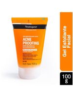 Gel esfoliante facial neutrogena acne proofing