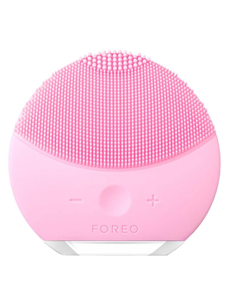 Luna mini 2 pearl pink foreo - escova de limpeza facial