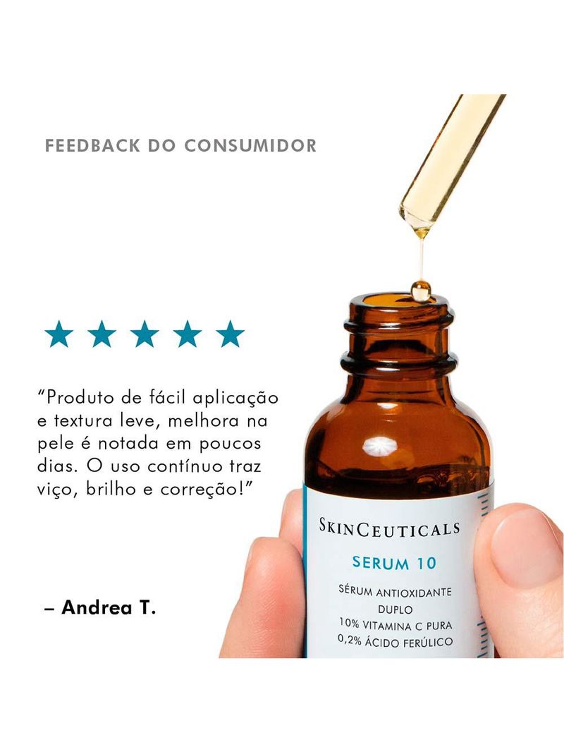 Sérum 10 skinceuticals - rejuvenescedor facial