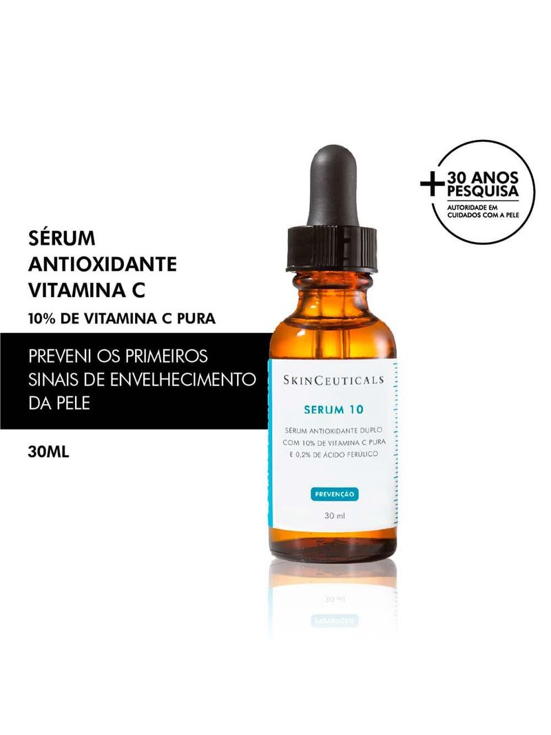 Sérum 10 skinceuticals - rejuvenescedor facial