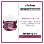 Hidratante facial sisley - baume eau à la rose noire