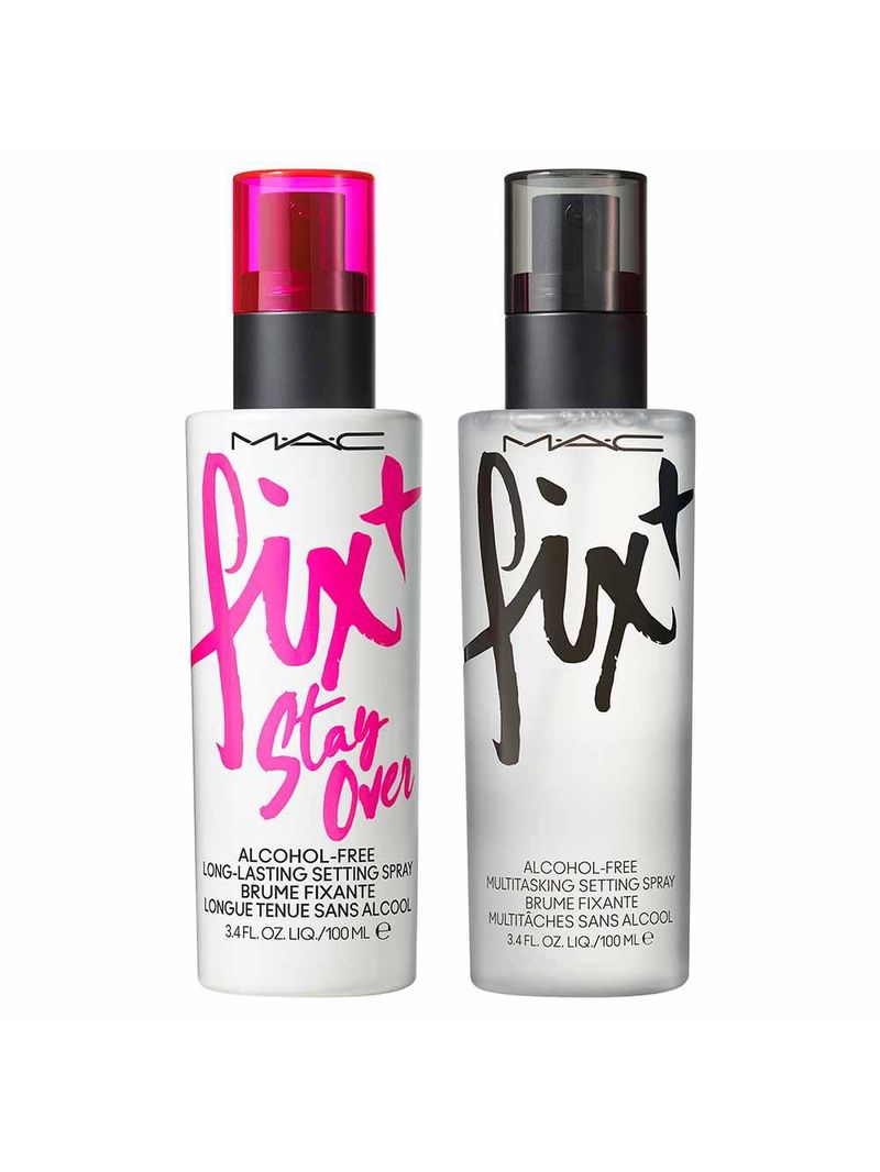 Kit mac - bruma facial fix+ + spray fixador fix+stay over