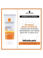 Protetor solar facial fps 60 para peles oleosas sem cor anthelios xl protect la roche-posay